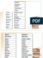 Vocabulario y Ejercicios2012