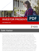 Investor Presentation    