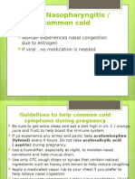 Respiratory Disease and Pregnancy 