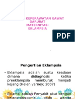 Askep Gawat Darurat Maternitas Eklampsia