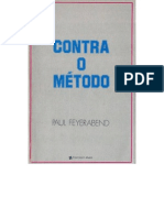 FEYERABEND, Paul. Contra o Método