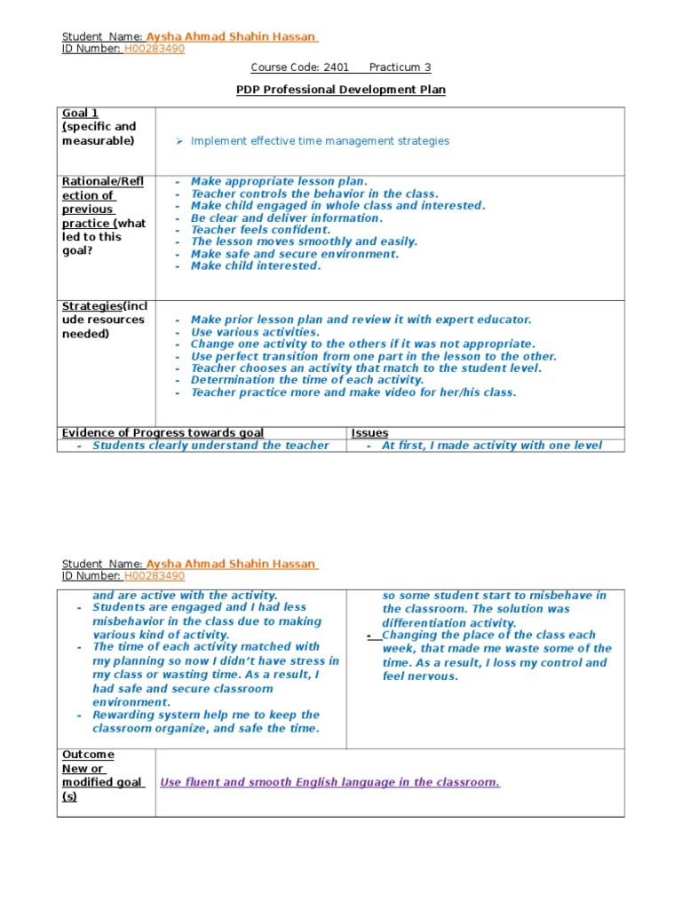 Effective Time Management In Teaching Pdf
