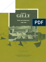 GILLY, F. - Essays On Architecture, 1796-1799