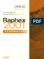 Raphex 2001 Questions