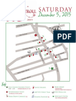 2015 Holiday Stroll Map