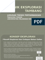 Teknik Eksplorasi Tambang