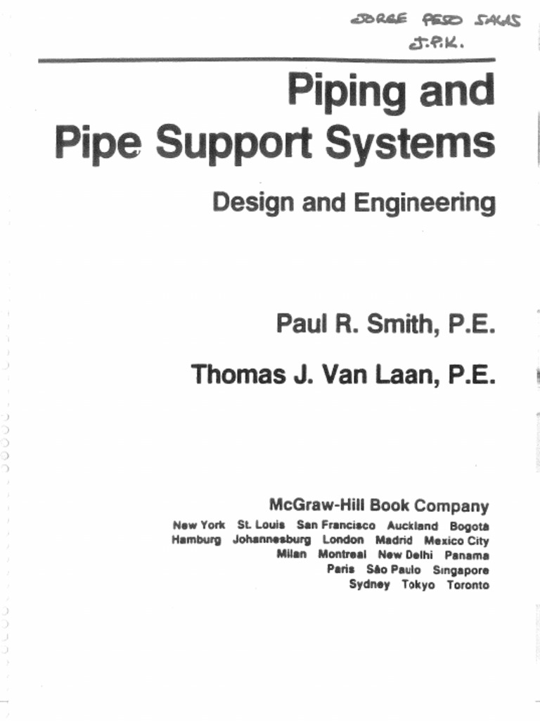 Piping and Pipe Support Systems | PDF