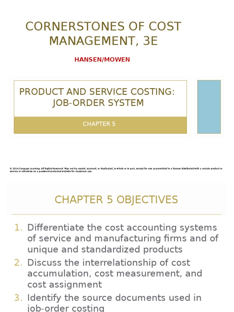 job order costing essay
