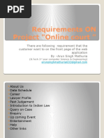 SRS On The Online Court System Project