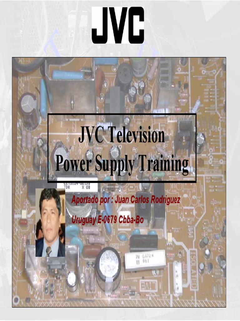 JVC TV Power Supply Training Guide PDF Power Supply Rectifier