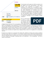 Terremoto de Ecuador Del 2010