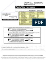 Chrysler-Dodge Radio Wire Harnesses-Wiring