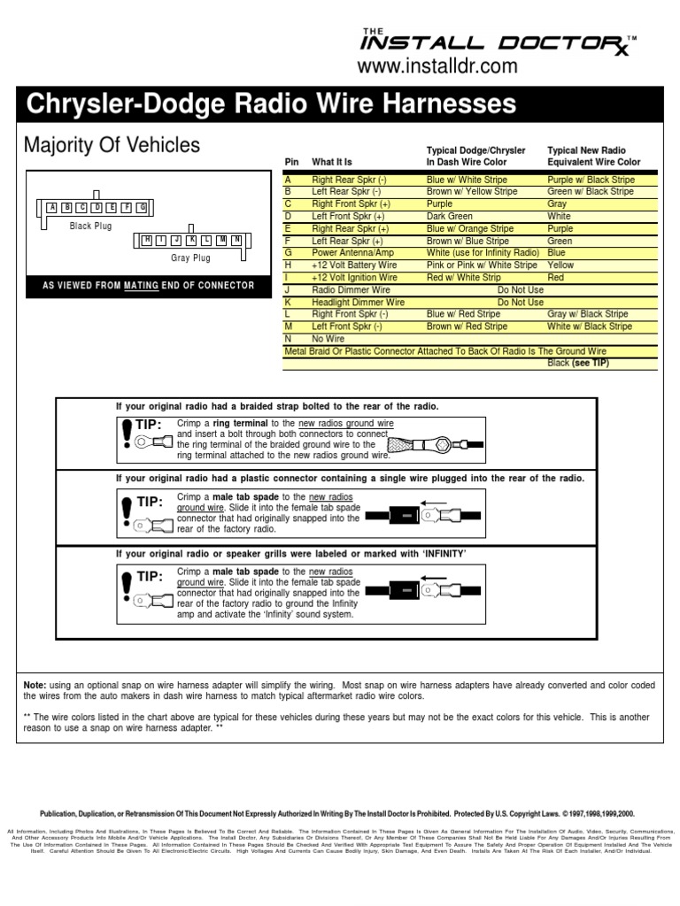 Chrysler Infinity Wiring Diagram General Wiring Diagram