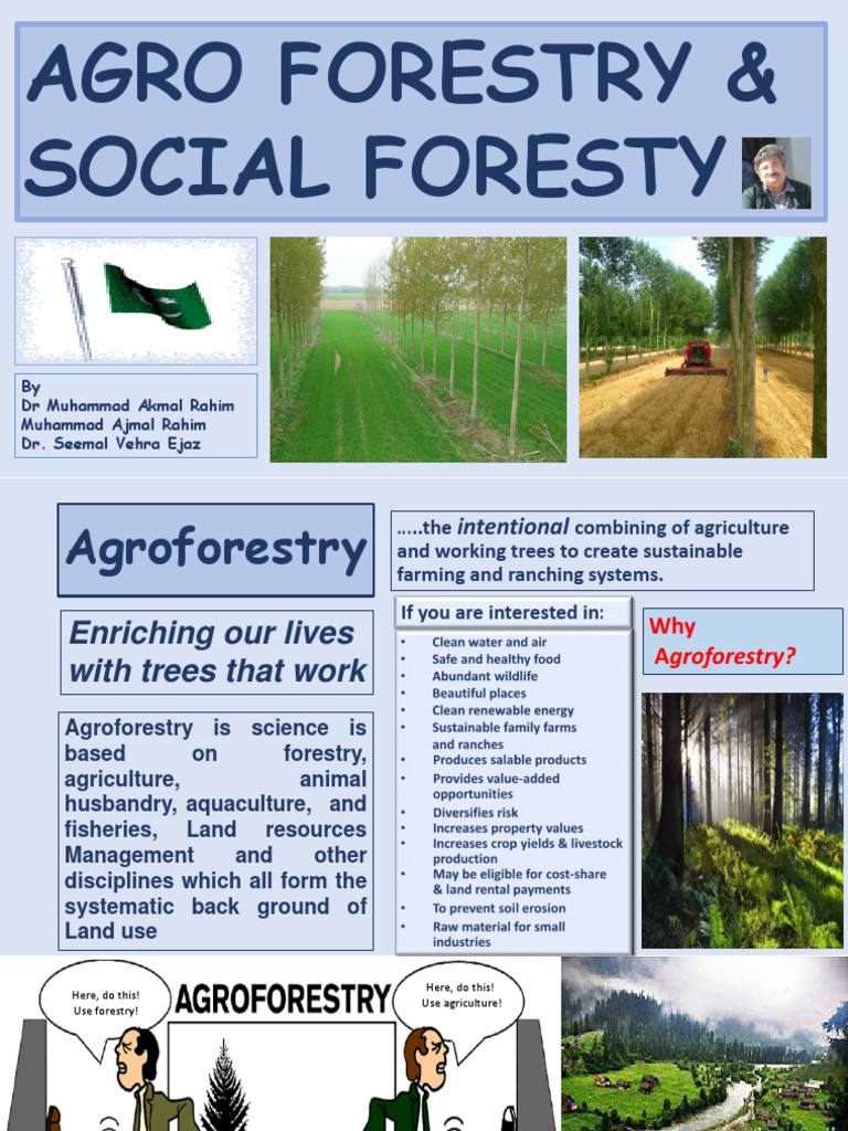 Agro Forestry and Social Forestry..ajmal Bhai - Nov 2015 PDF | PDF ...