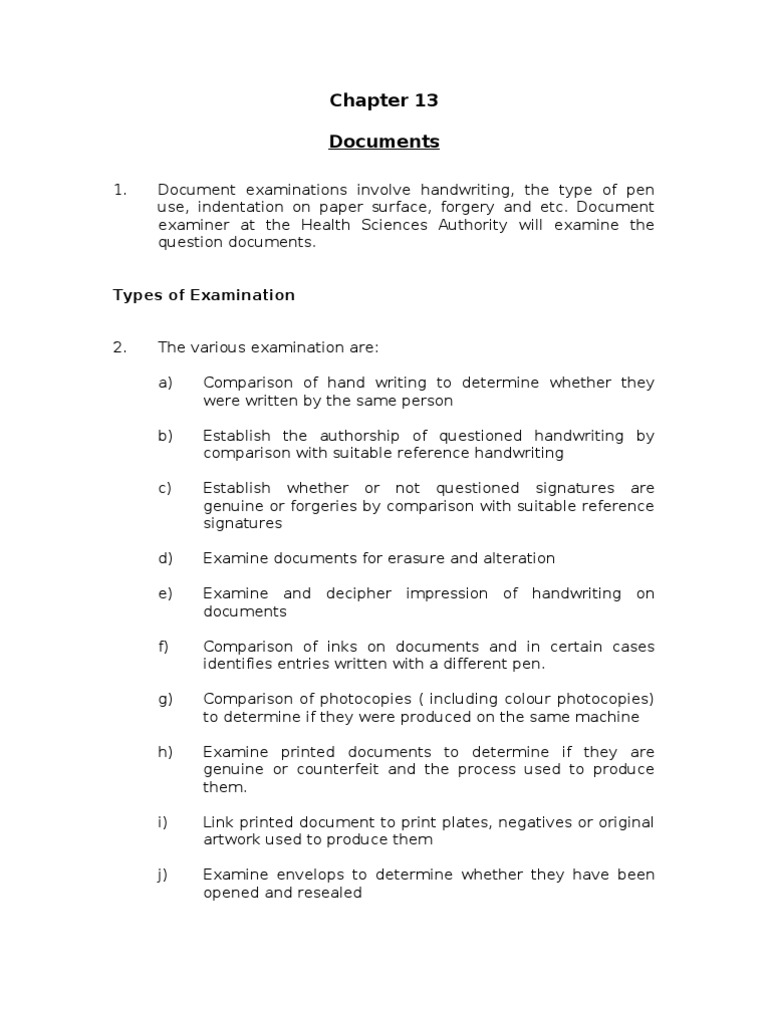 Forensic Document Examination Guide | PDF | Document | Photocopier