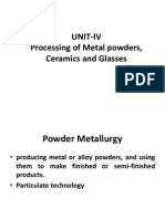 4.1 Production of Metal Powders - Compaction - Sintering and Finishing PDF