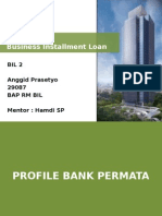 Brief II Business Installment Loan: Bil 2 Anggid Prasetyo 29087 Bap RM Bil Mentor: Hamdi SP