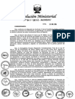 Resol Ministerial 041 2014 Minedu