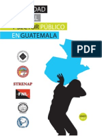 Impunidad laboral y el sector público en Guatemala