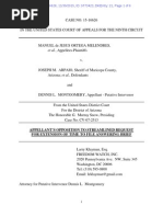 Manuel de Jesus Ortega Melendr, Et Al v. Maricopa County, Apppeal Doc 21
