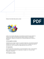 Contar Con El Equipo Adecuado y Los Productos Necesarios Para Realizar La Limpieza Del Hogar Es Fundamental Para Ganar Tiempo y Accidentales