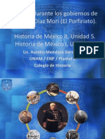 Mexico Durante Los Gobiernos de Porfirio Diaz.