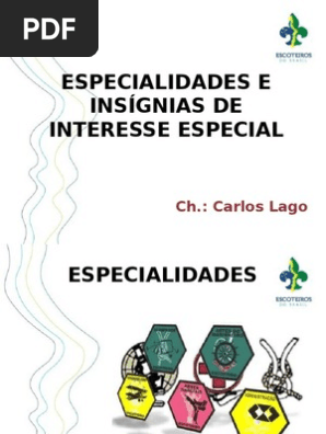 guia de especialidades escoteiras 2012 pdf