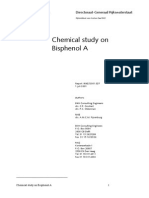 Chemical Study on Bisphenol A
