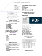 Locução verbal, tempo composto e formação