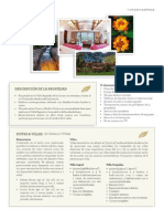 Fact Sheet Hotel Rio Sagrado - Español