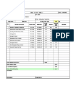 Time Study Format 122