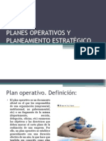 Planes Operativos