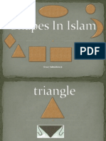 Shapes in Islam