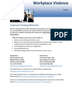 Workplace Violence Sample PDF