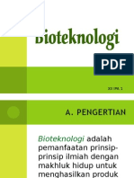 Bioteknologi