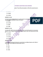 Simple Interest Questions and Answers PDF