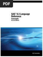 SAS 9.3 Language Reference Concepts 2ed