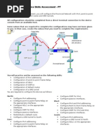 CCNA CoN Chapter 7 Practice Skills Assessment - PT