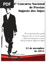 Resultado do XXIV Concurso Nacional de Poesias Augusto dos Anjos