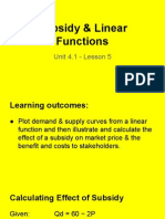 Unit 4 1 - Lesson 5 - Linear Functions Subsidies