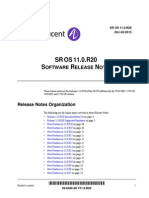 SR OS 11.0.R20 Software Release Notes