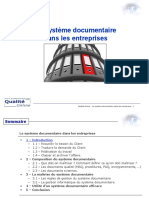 0042 - Cours de Formation - Le Systeme Document A Ire Dans Les Entreprises