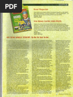 Great Magazine: Six Year Single Tenure: To Be or Not To Be