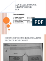 Penentuan Biaya Produk Bersama Dan Produk Sampingan