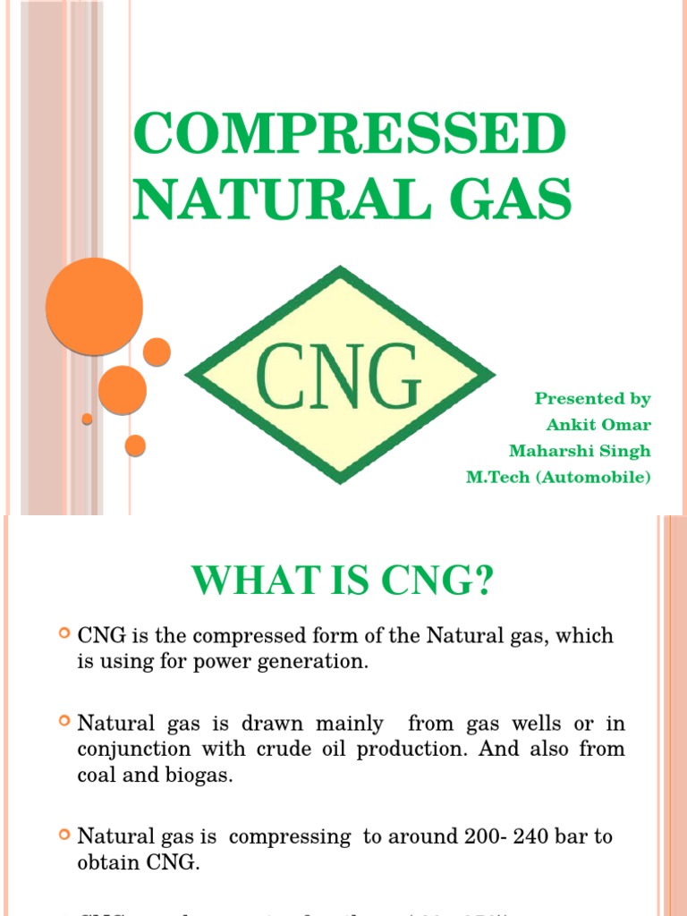 Understanding Compressed Natural Gas (CNG) | PDF | Natural Gas | Gasoline