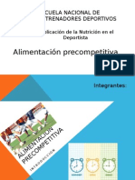 Alimentación Precompetitiva