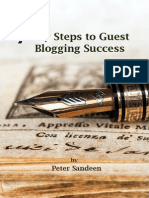 7 Key Steps To Guest Blogging Success