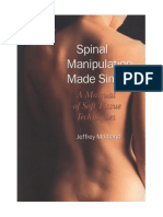 (BL) Spinal Manipulation Made Simple A Manual of Soft Tissue Techniques#2 PDF