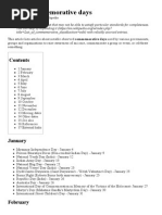 Download List of Commemorative Days - Wikipedia The Free Encyclopedia by Jack SN292369523 doc pdf
