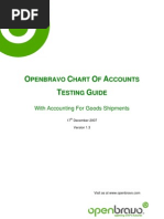 Download OPENBRAVO CHART OF ACCOUNTS TESTING GUIDE by infobits SN2923732 doc pdf